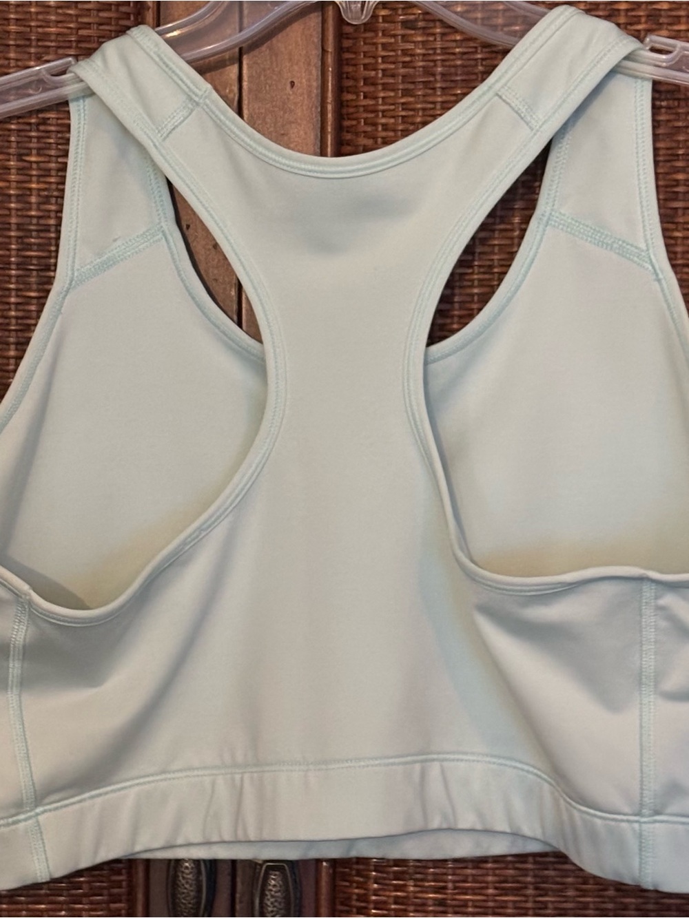 SET OF 2 | 2XL Nike Women’s White Dri-FIT Sports Bra - Supportive Racerback - Picture 7 of 9